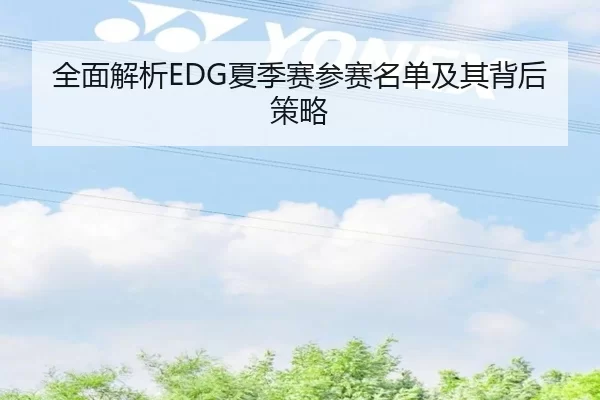 全面解析EDG夏季赛参赛名单及其背后策略